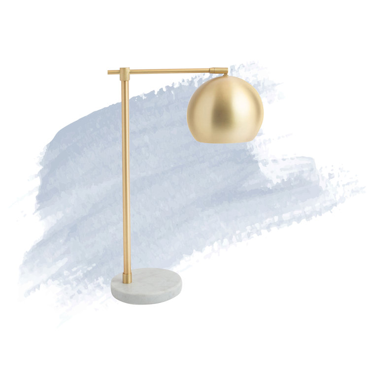 Mercer41 21.5" Gray Table Lamp & Reviews Wayfair